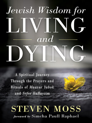 cover image of Jewish Wisdom for Living and Dying